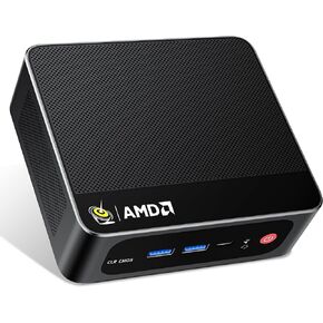 Beelink Mini PC AMD Ryzen 7 5800H Up to 4.4GHz 8C/16T, SER5 16GB RAM 1TB SSD Graphics 8core 2000 MHz, M2 SSD NVME 2280 Mini Computer WiFi 6/BT5.2/HDM/DP/USB3.2,Gaming/Office