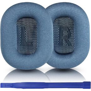 Ear Cushions for AirPods Max Headphones,AirPods Max EarPads,Ear Pads Covers Made of Mesh Fabric and Memory Foam（Pink