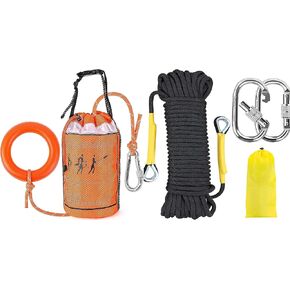 NTR Water Rescue Throw Bag Orange/Black/Blue Climbing Rope