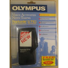 Olympus Pearlcorder s710 Microcassette Recorder V.O.R.