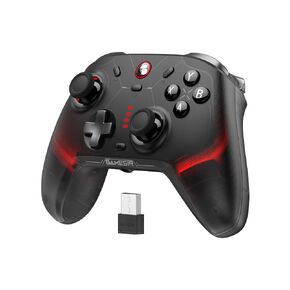 GameSir Cyclone 2 Pro Wireless Controller for Switch, Windows PC, Steam, Android, iOS, PC Game Controller with Mag-Res™ TMR Sticks, Hall Effect Triggers, RGB Lightning, 6-Axis Gyro, Turbo without Charging Dock(Black)