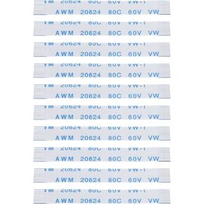 The Lord of the Tools 10pcs 8Pin Power Reset Button Ribbon Flex Cable Compatible with PlayStation 2 Compatible with PS2 Slim SCPH-70000 4x0.5cm