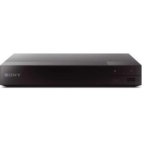 SONY Wi-Fi Upgraded Multi Region Zone Free Blu Ray DVD Player - PAL/NTSC - Wi-Fi - 1 USB, 1 HDMI, 1 COAX, 1 ETHERNET Connections - 6 Feet HDMI Cable Included (Renewed)