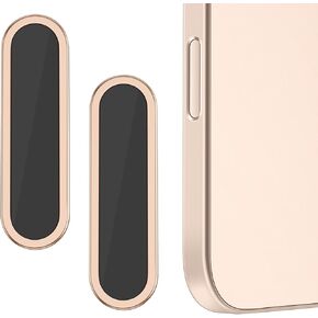 Camera Button for iPhone 16 Plus Pro Max 2 Pack Anti-Scratch High-Precision Force Sensor Smart Camera Control Cover Slide Touch Capture Controller Camera Buttons Protector for iPhone 16 Case