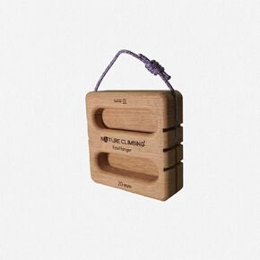 Portable Hangboard | Rock Climbing Hangboard | Hang Board for Climbing | Fingerboard | Strengthen Your Fingers | Bouldering Gifts | Raw Hanger