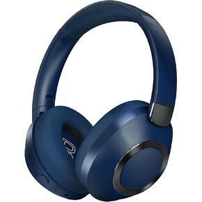 Active Noise Cancelling Headphones, 100H Playtime Headphones Wireless Bluetooth, Bluetooth Headphone with Mic, Over Ear Wireless Headphone with Deep Bass,Fast Charging for Travel (Midnight)