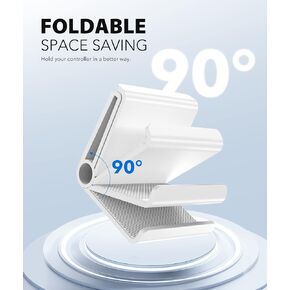 6 Pack Foldable Controller Wall Mount Holder for Xbox PS5 PS4 PS3 Switch Pro Strong Adhesive/Screw Upgraded Controller Stand Hanger with Anti-slip Pad Universal Gaming Remote, Headphone Accessories in Kuwait