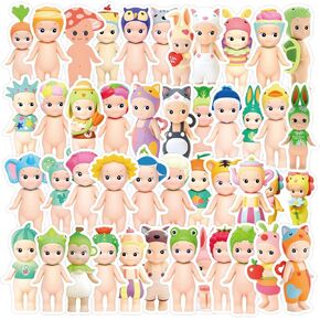 110pcs Sonny Baby Stickers for Kids,Vinyl Waterproof Stickers for Laptop Skateboard Water Bottles Phone,Cartoon Characters Sticker for Boys,Teens Adult