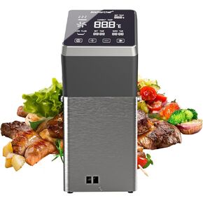 AnchorChef Immersion Circulator, Commercial Restaurant Sous Vide Machine，Large capacity sous vide, Fast-Heating，Sous vide cooker 1400W，With large Touchscreen Accurate Temperature Timer (110V)