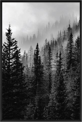 MCS Foundry Metal 18x18 matted to 8x8 Black Gallery Wall Frame (2-Pack) in Kuwait