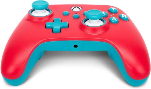 PowerA Nano Enhanced Wired Controller for Xbox Series X|S - Red Sky, Portable, Compact, Gamepad, Wired Video Game Controller, Gaming Controller, Works with Xbox One and Windows 10/11 in Saudi Arabia
