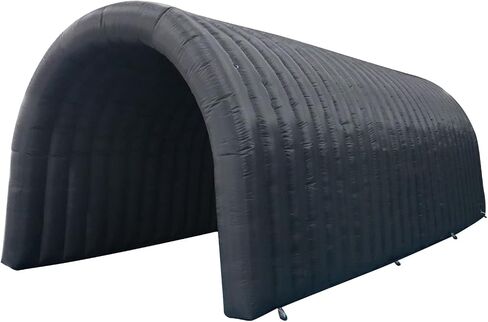 SAYOK 16.8ft Inflatable Tunnel Entrance Sports Inflatable Tunnel Sport Tunnel Entrance Inflatable Football Tunnel Tent with Blower for Event Exhibition Promotion(Black, 16.8ft x 10ft x 9.24ft) in Saudi Arabia