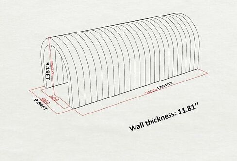 SAYOK 16.8ft Inflatable Tunnel Entrance Sports Inflatable Tunnel Sport Tunnel Entrance Inflatable Football Tunnel Tent with Blower for Event Exhibition Promotion(Black, 16.8ft x 10ft x 9.24ft) in Saudi Arabia