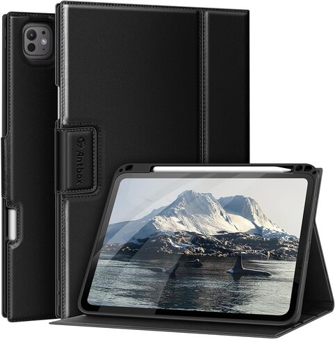 Antbox for iPad Pro 11 Inch Case M5 2025/M4 2024 Premium Vegan Leather in Kuwait