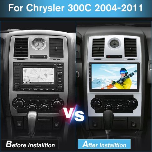 Car Radio Stereo Andriod 13 for Chrysler 300C 2004-2011 with GPS Navigation Apple CarPlay Andriod Auto in Saudi Arabia