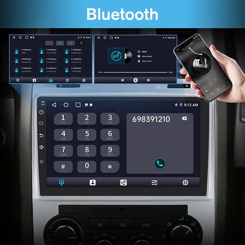 Car Radio Stereo Andriod 13 for Chrysler 300C 2004-2011 with GPS Navigation Apple CarPlay Andriod Auto in Saudi Arabia