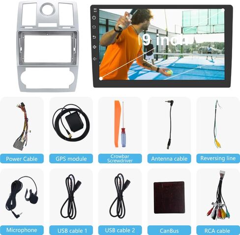 Car Radio Stereo Andriod 13 for Chrysler 300C 2004-2011 with GPS Navigation Apple CarPlay Andriod Auto in Saudi Arabia