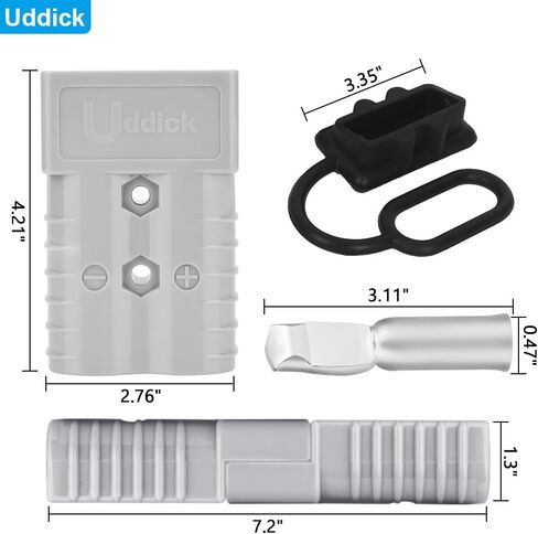 2 Picecs 350 Amps Battery Quick Connector Rubber Boot Cap Keep Your Connector Clean and Prevent Water Ingress in Saudi Arabia