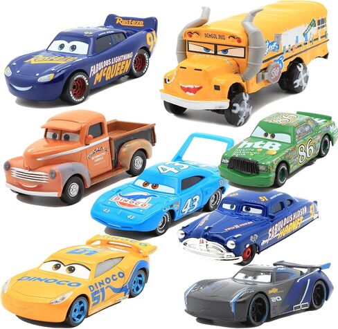 6 Piece Car 3 Toys, Movie Car, Die-cast Toy Cars, Birthday for Boys Over 3 Years Old (6 Piece) in Saudi Arabia