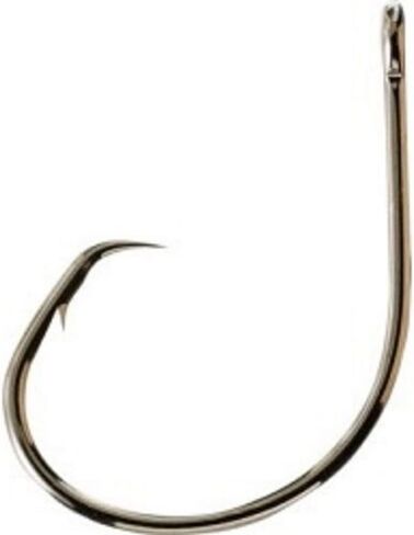 Mustad Demon Offset Circle Hook, 3X Strong - Black Nickel, 25pk in Saudi Arabia