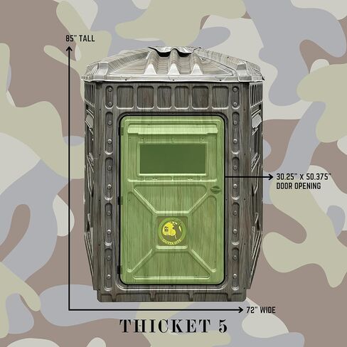 Outta موقع صيد أعمى-4 و 5 من جانب عالي الكثافة الصيد البلاستيكي أعمى-1-2 و 2-3 شخص من الأرض الصلبة الأراضي العمياء للغزل in Kuwait