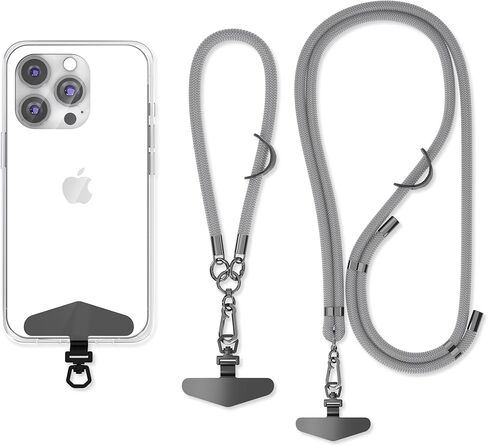 حبل مكون من عبوة من الهاتف الخلوي ، حزام وقابل للمعدة قابلة للتعديل ، حزام معصم ، علامات تبويب معدنية ، حزام مكافحة للهاتف in Kuwait