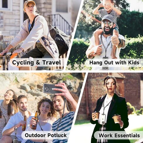 حبل مكون من عبوة من الهاتف الخلوي ، حزام وقابل للمعدة قابلة للتعديل ، حزام معصم ، علامات تبويب معدنية ، حزام مكافحة للهاتف in Kuwait