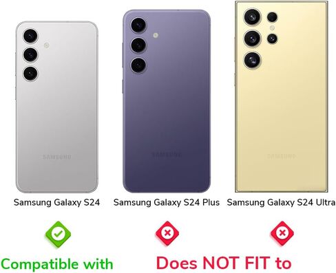 IPG ProLENS Diamond FRAME Camera Lens Protector for Samsung Galaxy S24, Alumina Silicate Tempered Class, HD Clarity, Scratch-Resistant, Individual Camera Lens Cover for GlxS24DIApink in Saudi Arabia