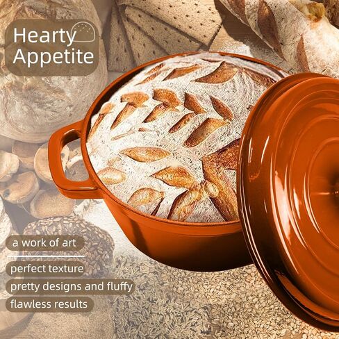 4 Color Complete sourdough bread makin Starter Kit,Sourdough Bread Baking Supplies for Beginner with Pot, Banneton Bread Proofing Baskets, Starter Jar, Scraper, Bread Making Tools & More (White) in Saudi Arabia