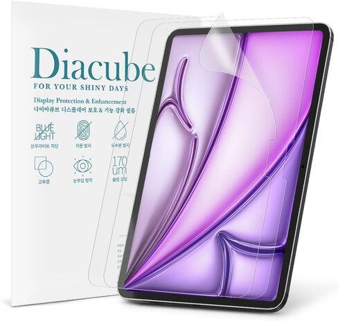 واقي شاشة مضاد للوهج 2 حزمة مع مرشح الضوء الأزرق لـ iPad 10th Gen 10.9 بوصة ، ومكافحة الأليفة المضادة للهراء ، ومكافحة الأضواء ، وحساسية اللمس العالية ، وتركيب سهل in Kuwait