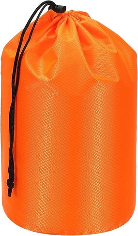 PATIKIL Stuff Sack, Waterproof Outdoor Storage Sack Portable Drawstring Dust Flap Bags Lightweight Sleeping Bag for Camping Hiking Backpacking in Kuwait