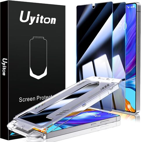 Uyiton Unbreak-Glass for Samsung Galaxy S22+ Plus Protector ، [دعم بصمات الأصابع بالموجات فوق الصوتية] in Kuwait