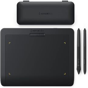 XENCELABS Drawing Tablet Small, Portable Wireless Graphic Tablets, Ultrathin Pen Tablet with 2 Battery-Free Stylus, 8192 Levels Pressure, 16:9 Aspect Ratio Digital Art Pad for Win/Mac/Linux