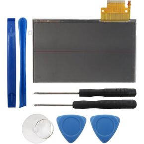 Upgraded Easy to Install Fix Repair Replacement, 4.3" LCD Screen/Display Replacement w/Repair Tools for PSP 2000 2001 Slim Console LCD Screen Parts