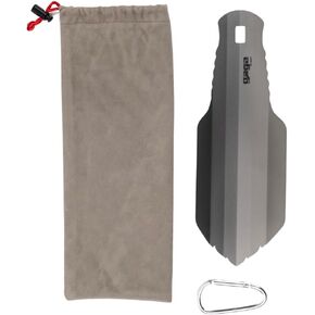 Gagasport Titanium Camping Shovel – 1.2 oz Ultralight Backpacking Trowel, Compact Hiking Shovel for Outdoor, Survival, Overlanding & Campsite Use