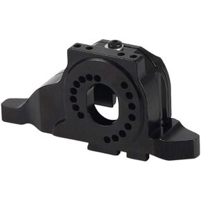COOWOO RC Motor Mount Upgrade Part for 1/10 TRX-4 RC Trucks - Aluminum Alloy, Precision CNC Machined, Efficient Heat Dissipation, Lightweight Design, and Enhanced Robustness, Red