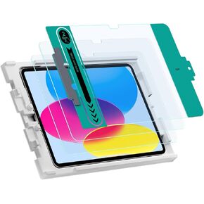 ESR 2 Pack Screen Protector for iPad Pro 13 Inch M4 2024, Tempered Glass Film with Easy Application Tray, Scratch Resistant, HD Clarity