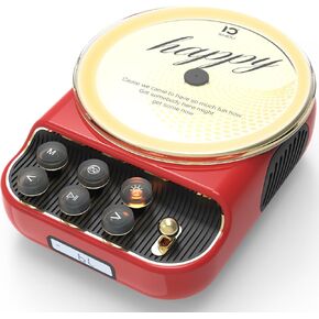 Retro Bluetooth CD Player with Night Light & 40H Playtime - Nostalgic Sound & Modern Tech Boombox for Home & Gifting