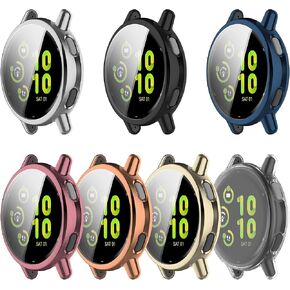 7Pack Screen Protector Case Compatible for Garmin Vivoactive 5 TPU Bumper Full Protective Shell Face Cover