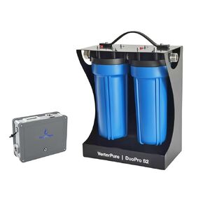 VP6 LED UV-C Water Purifier Flow Rate 1.58GPM 12VDC, DuoPro S2 Two-Stage PP and CTO Water Filter for RV Boats Off-Grid Livings
