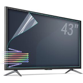 43 Inch Anti Glare TV Screen Protector Anti Glare for TV 43 Inch,Blue Light Filter Matte Finish for Glare Reduction, Reflection Control, and Optimising glare on TV screens (43inch)
