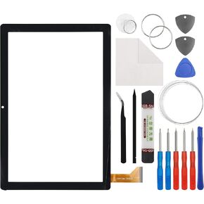 Touch Screen Panel Digitizer (Without LCD Display) Compatible with CX1062 FPC-V01 10.1 inch with Tools