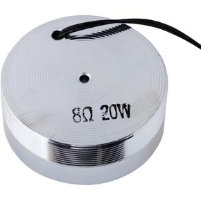 1pc Vibration Speaker, 50MM 2Inch All Frequency Resonance Speaker Vibration Strong Bass Louderspeaker Compatible with Computer Laptop MP3 MP4 CD Mobile Phone PSP (8Ω 20W)