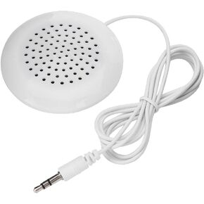 Zopsc New DIY Mini Speaker Portable Pillow 3.5mm Stereo Speaker for MP3/MP4 Mobile Phone Portable CD Player, with Exquisite Appearance and HD and Unique Soft Sound
