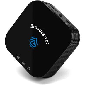 Homespot BA210 Pluetooth Auracast Transmitter ، LC3 ، APTX LOSSLING ، APTX HD ، مدخلات بصرية و 3.5 مم ، متوافقة مع Galaxy Buds 2 Pro ، Buds 3 ، Homespot JY300 & JM320 ، وآخر Bluetooth.