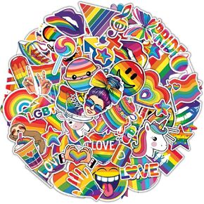 100 PCS ملصقات الحلوى - ملصق Candyland ملصق شارات مقاوم للماء لزجاجات المياه المحمول أمتعة كمبيوتر SCRABKING in Kuwait