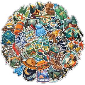 100 Pcs Candy Stickers - Candyland Sticker Waterproof Decals for Water Bottles Laptop Luggage Computer Scrapbooking Teens Adults Girls Kids Funny Birthday Decorations