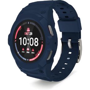 Compatible for Samsung Galaxy Watch 7 6 5 4 44mm 40mm Band with Case Wristbands Shockproof Durable Rugged Protective Case with Silicone Replacement Watch Strap Drop-proof Case for Men Women