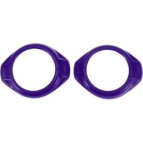 2 Pcs A Pillar Speaker Ring Cover Trim for Jeep Wrangler JK JKU 2 Door 4 Door 2015-2017 Window A Pillar Front Horn Speaker Cover ABS Purple