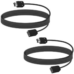 Vrllinking NES Classic Controller Extension Cable & SNES Power Cord - Compatible with Super Nintendo Classic Edition Controller, Mini Nintendo Controller, Wii & Wii U | Durable 10ft Replacement Cable (2 Pack)